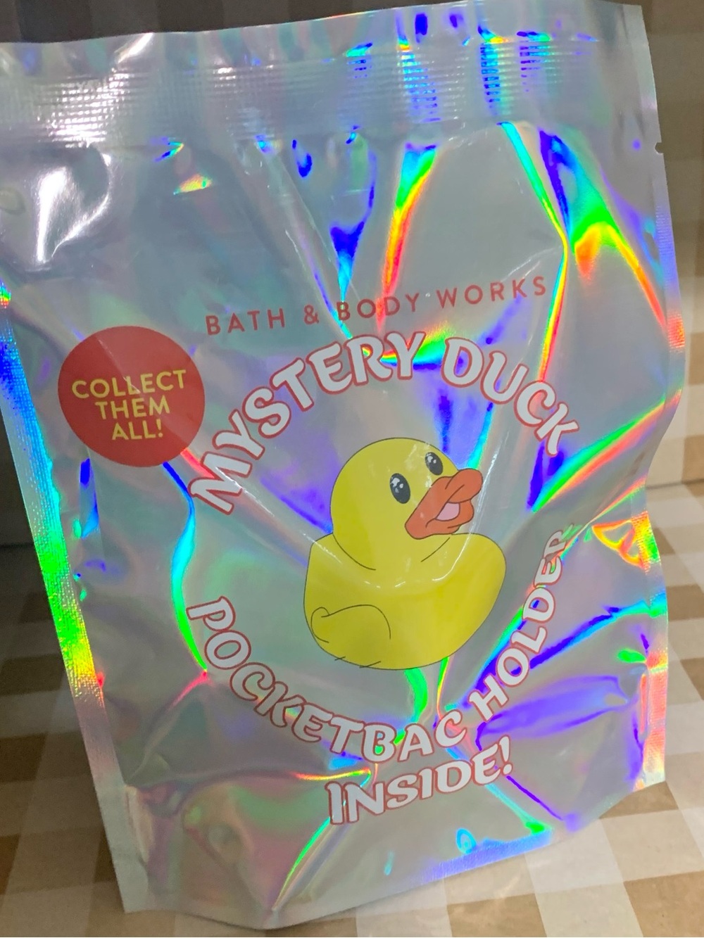 Mystery Duck Pocketbac Holder Bath & Body Works NEW SEALED